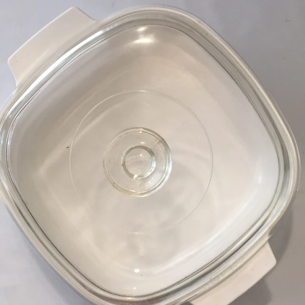 Vintage Corning Ware casserole with lid 95-Rosemarie 2 liters